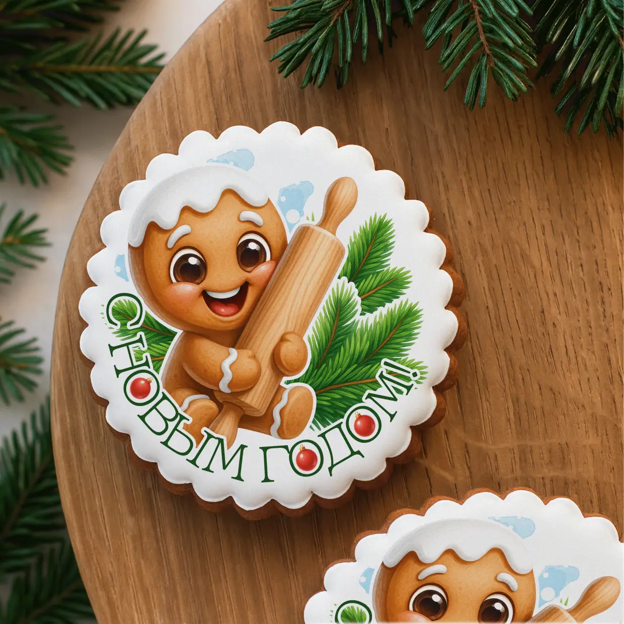 Круглые открытки 02